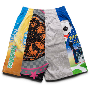 Pleasures World Cup Wide Shorts - Multi