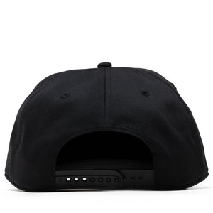 Politics x '47 Alternate Script Logo Hitch Snapback - Black