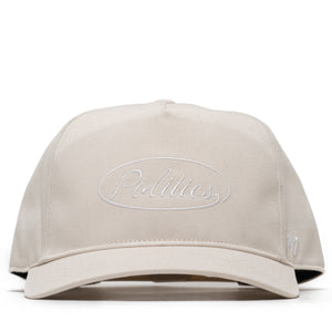 Politics x '47 Alternate Script Logo Hitch Snapback - Natural