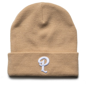 Politics Beanie - Tan