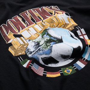 Politics International Tee - Black