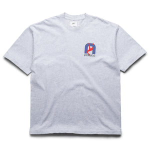 Politics Bicycle Tee - Ash
