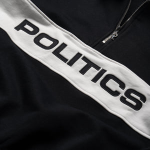 Politics Fleece Rugby - Black