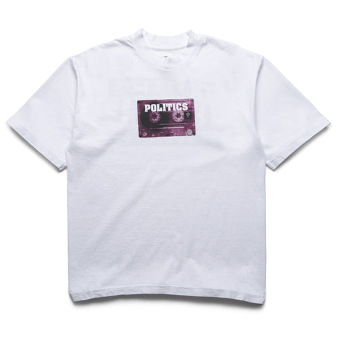 Politics Advisory Tee - White