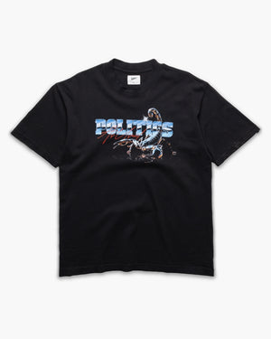 Politics Stinger Tee - Black