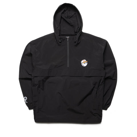 Malbon Golf Evergreen Nylon Anorak - Black