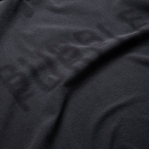 Purple Brand Layered Wordmark Tee - Black
