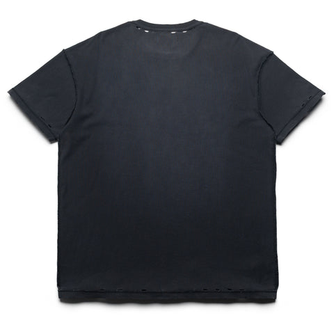 Purple Brand Layered Wordmark Tee - Black