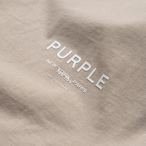 Purple Brand Cities Tee - Brown