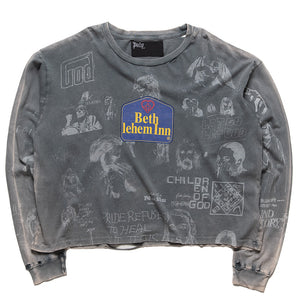Paly Hollywood Bethlehem L/S Tee - Vintage Black