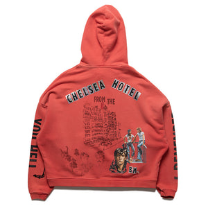 Paly Hollywood Chelseay Hotel Hoodie - Red