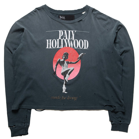 Paly Hollywood Myra Breckenridge L/S Tee - Vintage Black