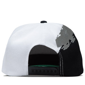 Politics Splash Snapback - Black/White