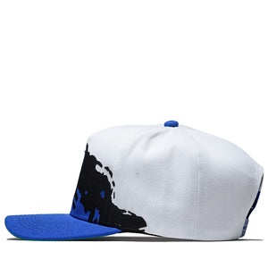 Politics Splash Snapback - Royal/White