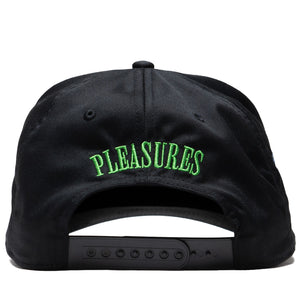 Politics x Pleasures Jazz Fest A-Frame Snapback - Black