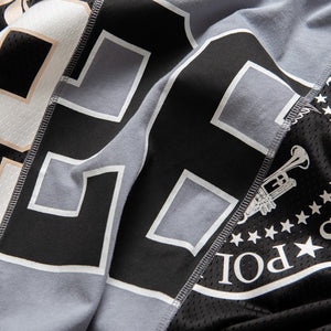 Politics x Pleasures New Orleans Football Jersey - Slate/Black