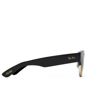 A$AP Rocky x Ray-Ban Mega Clubmaster - Polished Black/Gold