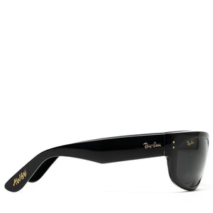 A$AP Rocky x Ray-Ban Mega Balorama - Polished Black/Dark Grey