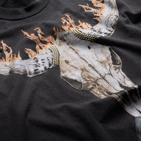 Represent British Cowboys Tee - Stained Black