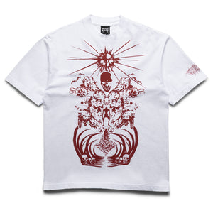 Revenge Shrine Tee - White/Burgundy