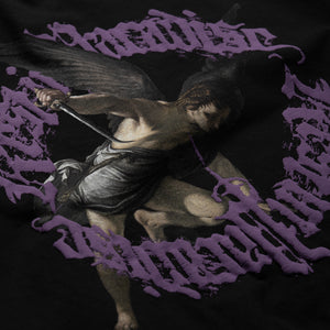 Revenge St. Michael Tee - Black/Purple