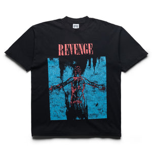 Revenge Silver Tee - Black