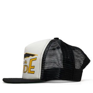 Rhude 4x4 Spirit Trucker Hat - Black/White