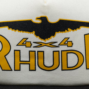 Rhude 4x4 Spirit Trucker Hat - Black/White
