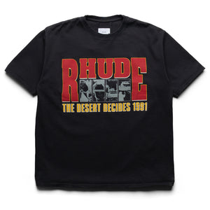 Rhude The Desert Decides Tee - Vintage Black/Red