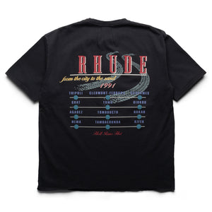 Rhude The Desert Decides Tee - Vintage Black/Red