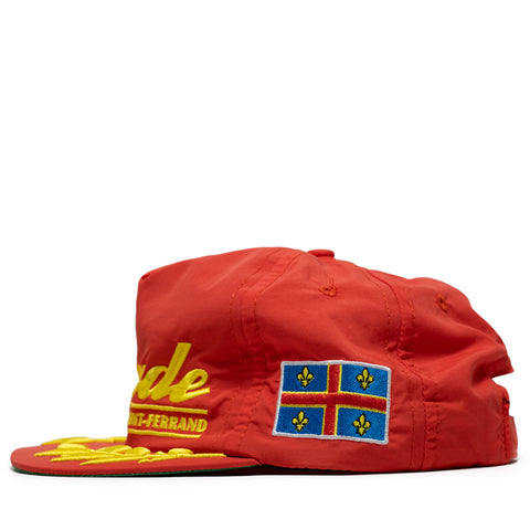 Rhude Clermont-Ferrand Souvenir Hat - Bright Red/Yellow