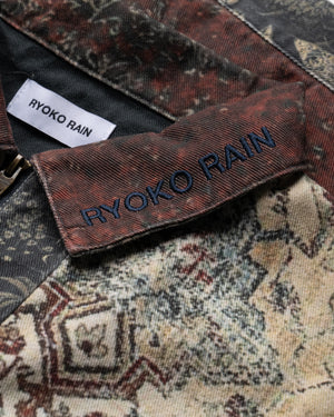 Ryoko Rain Vintage Patch Work Jacket - Multi