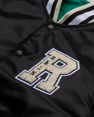 Ryoko Rain Reversible Bomber Jacket - Black/Green