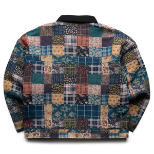 Ryoko Rain Quilted Tapestry Work Jacket - Multi