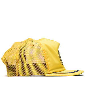 Rhude Patch Trucker Hat - Yellow/Navy