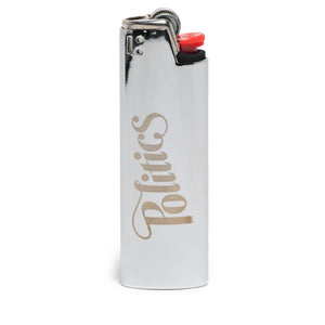 Politics Lighter Case - Chrome