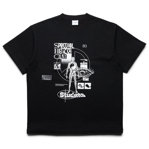 Students Golf Spiritual Health Club Tee - Black