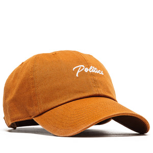 Politics x '47 Flat Script Strapback - Burnt Orange