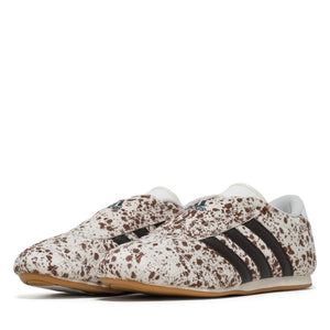 Women's Adidas Taekwondo 'Cow Print' - Off White/Dark Brown