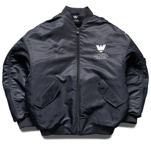Willy Chavarria x Adidas Bomber Jacket - Grey Six