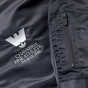 Willy Chavarria x Adidas Bomber Jacket - Grey Six