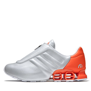 Women's Miaou x Adidas Megaride S2 - Silver Metallic/Semi Impact Orange