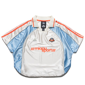 Women's Miaou x Adidas Corset Track Top - Chalk White
