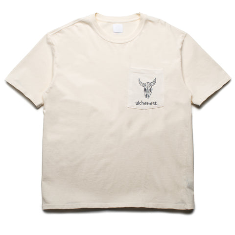 Alchemist Dane Pocket Tee - White Alyssum
