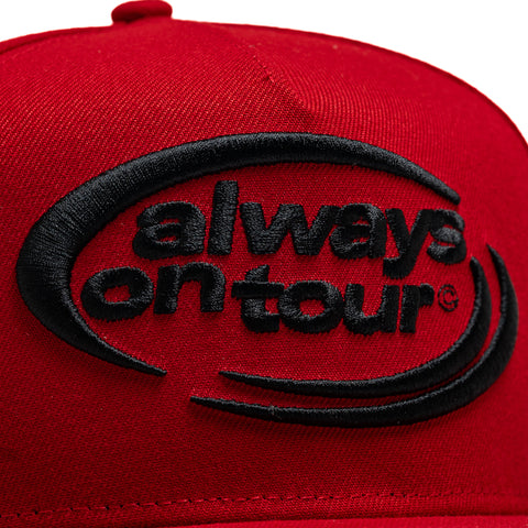 Always On Tour x New Era 9FIFTY A-Frame Snapback - Red