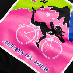 Always On Tour Acid Homage Tee - Black