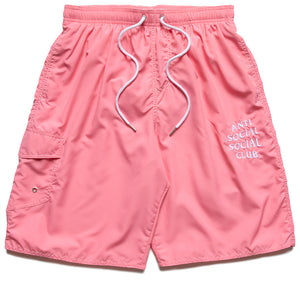 Anti Social Social Club Bored Shorts - Pink