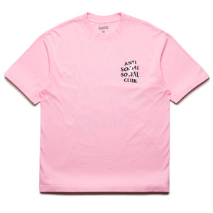 Anti Social Social Club Cancelled Hand Painted Tee - Pink