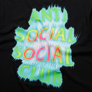 Anti Social Social Club Thermal Flame Tee - Black