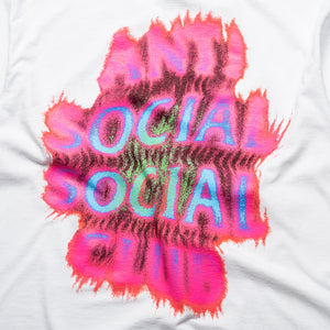 Anti Social Social Club Thermal Flame Tee - White